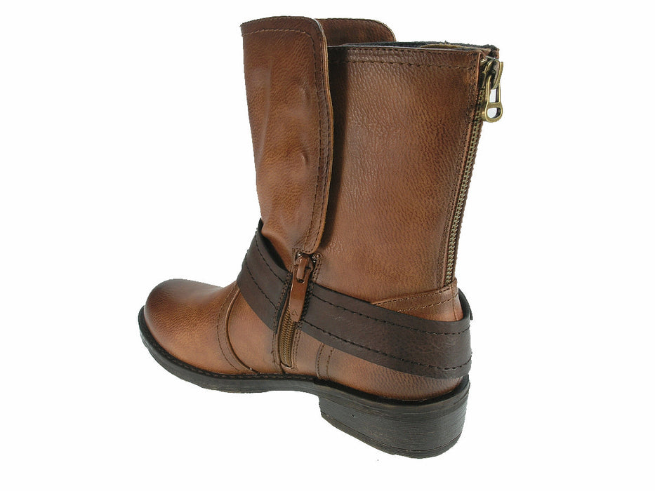 Bota Casual Mulher Castanho Beppi-2153020