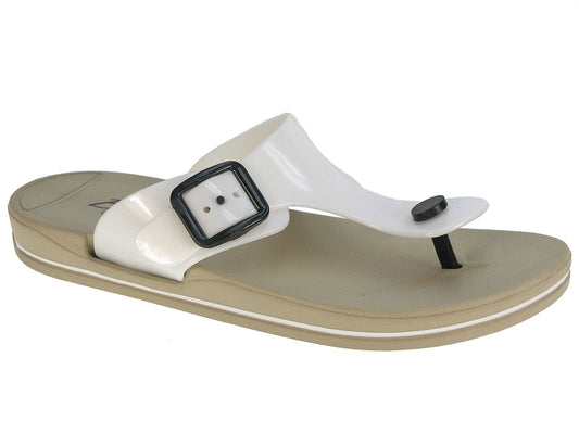 Chanclas Meter para mujer blancas Beppi-2156982