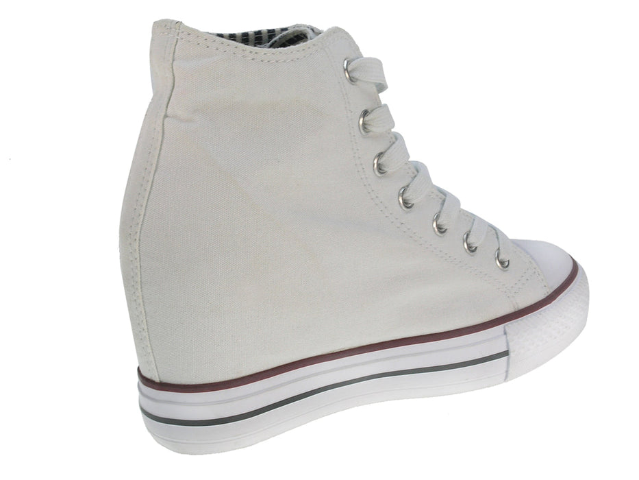 Bota Lona Mulher Branco Beppi-2160551