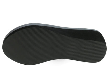 Chinelo Com Cunha Mulher Preto Beppi-2162121