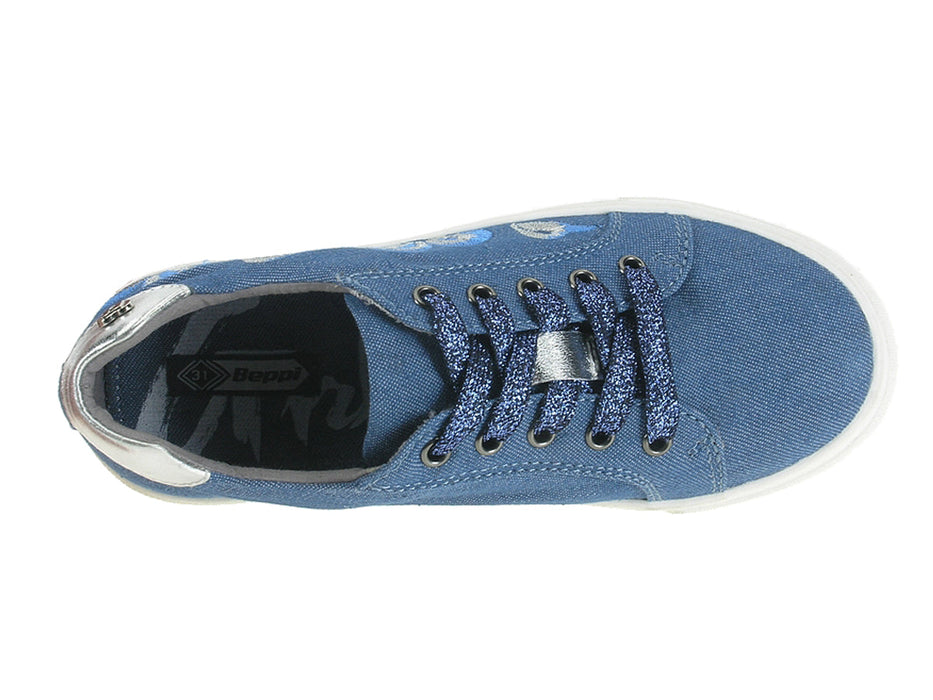 Sapatilha Juvenil Azul Beppi-2163080