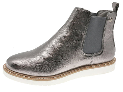 Botas casuales plateadas para mujer Beppi-2167291