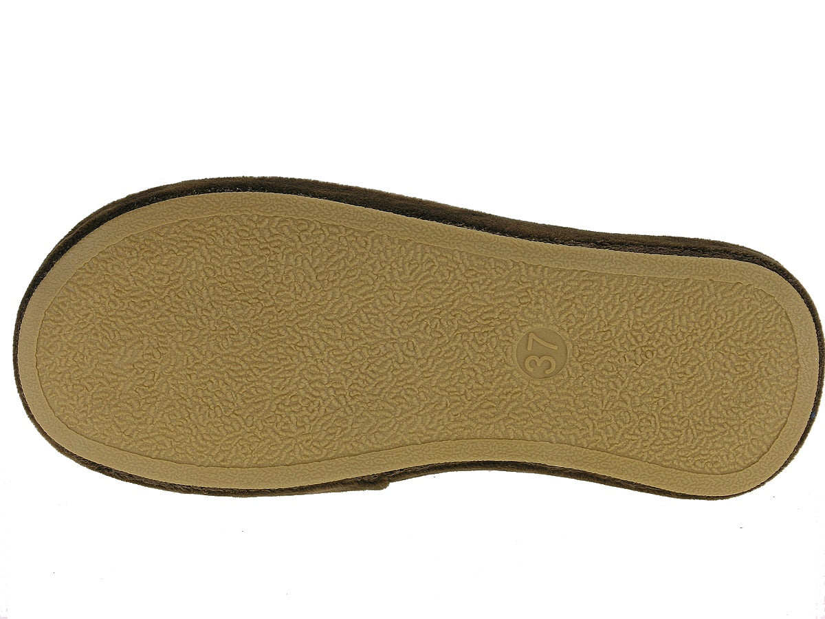 Beppi Pantuflas de interior marrón para mujer-2173822