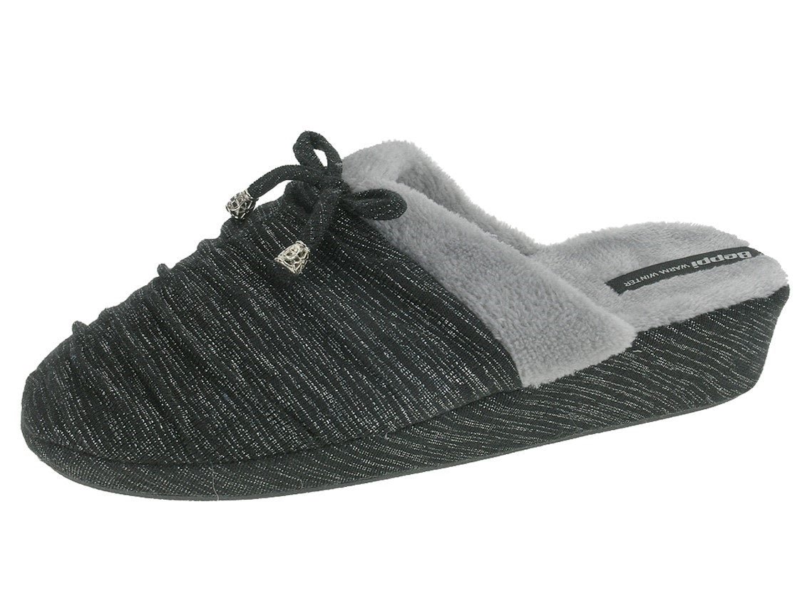 Zapatilla de interior Beppi negra para mujer-2173930