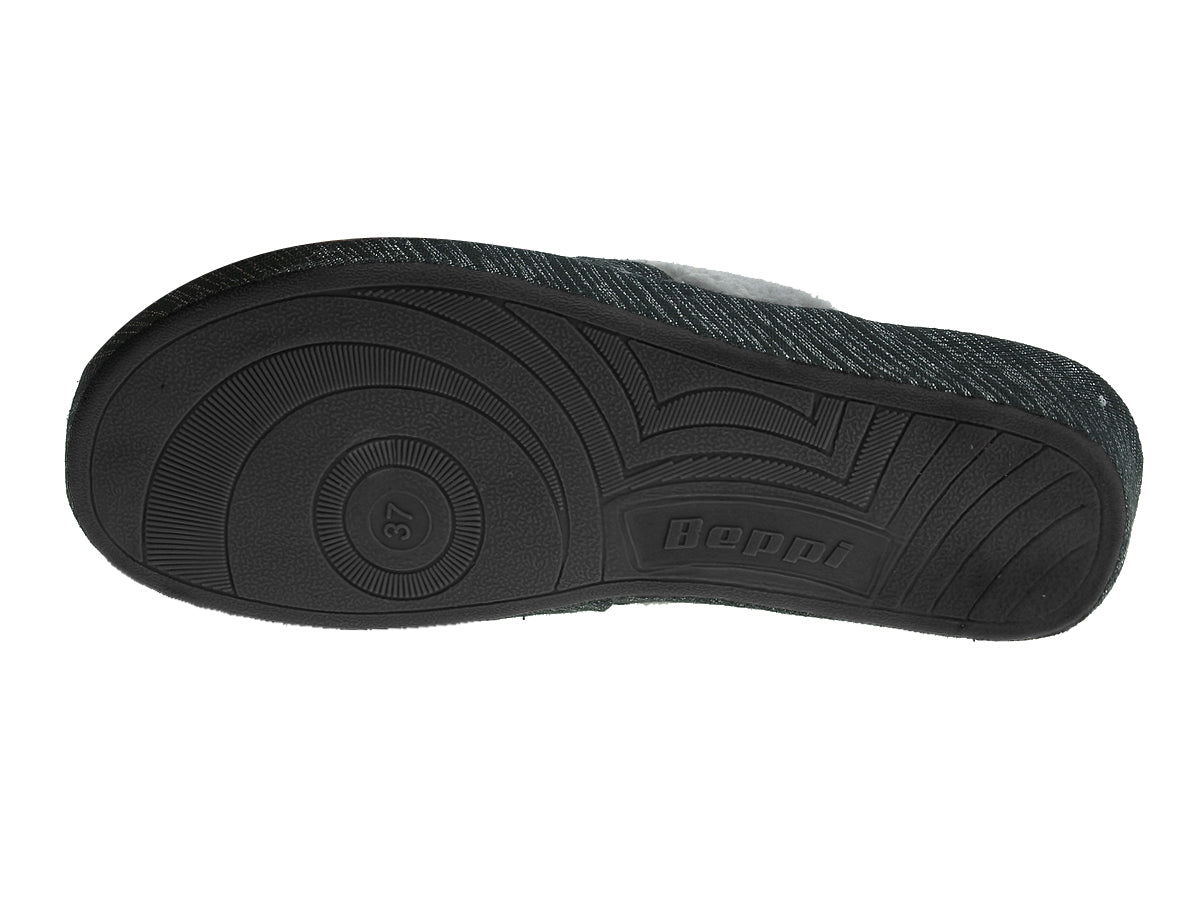 Zapatilla de interior Beppi negra para mujer-2173930