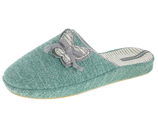 Zapatilla de interior para mujer Beppi azul-2173971
