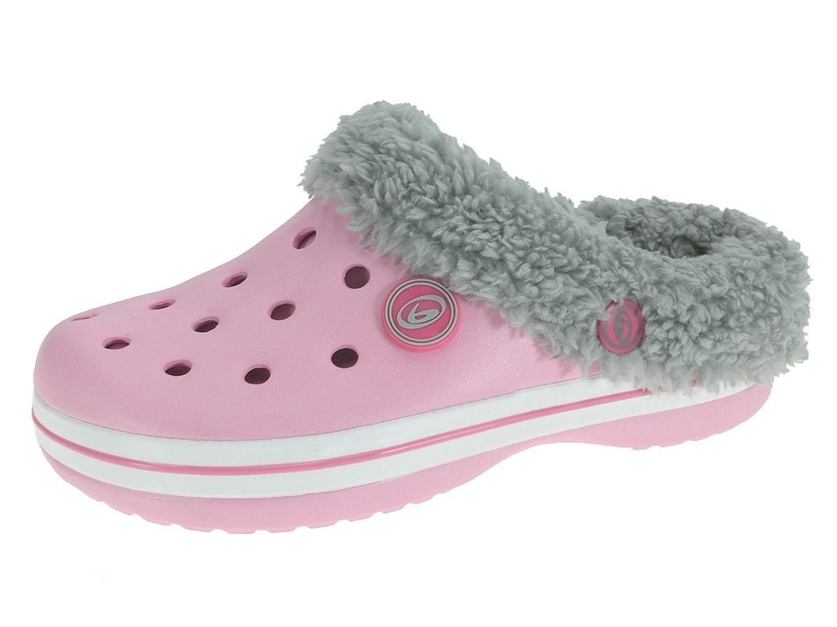 Beppi Pink Youth Comfort Clogs-2174821
