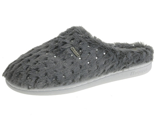 Zapatillas de casa para mujer Beppi-2174900, color gris