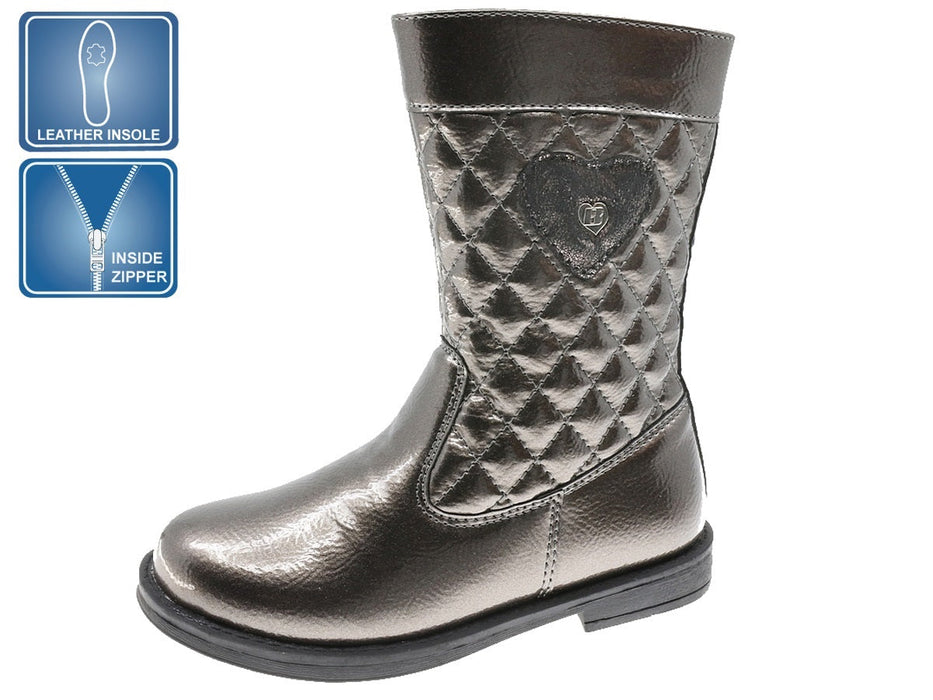 Bota Casual Juvenil Cinzento Beppi-2175841