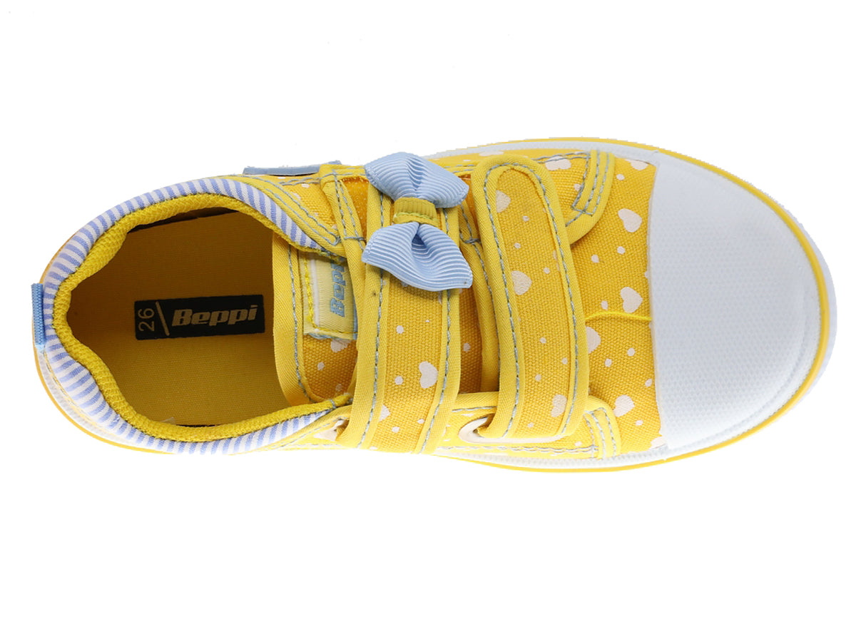 Zapatos Casuales Infantiles Amarillos Beppi-2183651