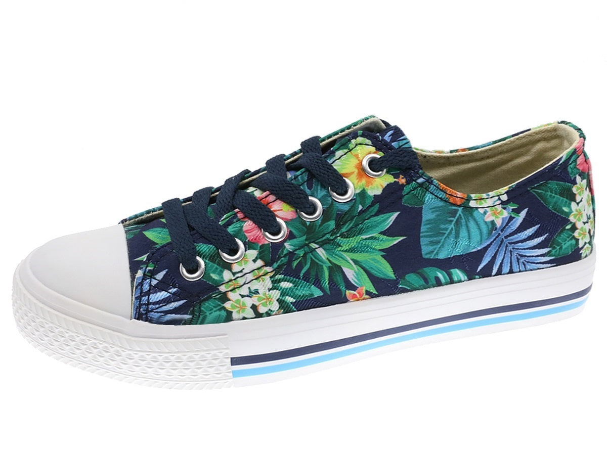 Zapatillas deportivas azules para mujer Beppi-2183741