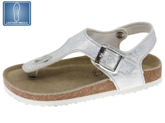 Beppi-2184401 Silver Youth Sandals