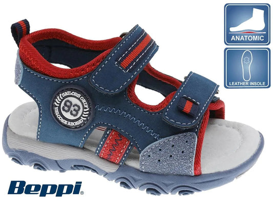 Sandalia Infantil Beppi Azul-2184420