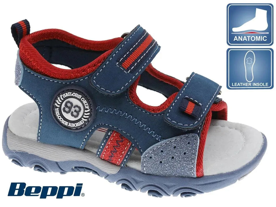 Sandália Infantil Azul Beppi-2184420