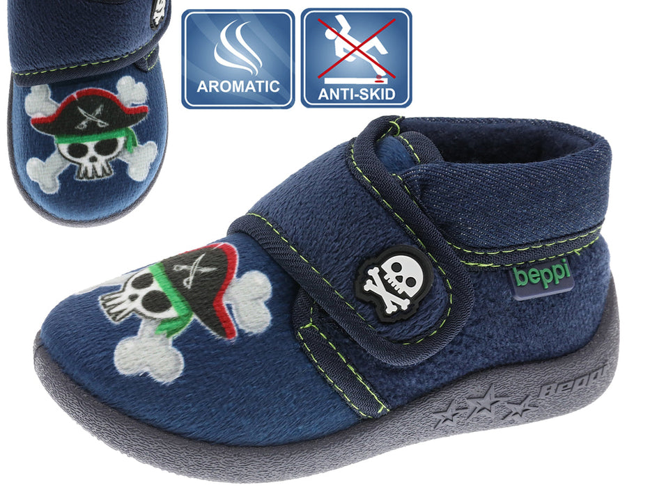 Pantufa Infantil Azul Beppi-2186570