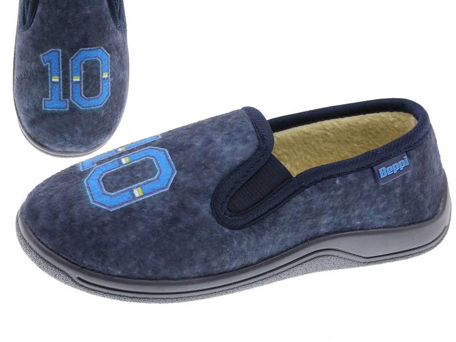 Pantufa Juvenil Azul Beppi-2187520