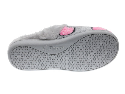 Pantuflas de interior para mujer Beppi gris-2187741
