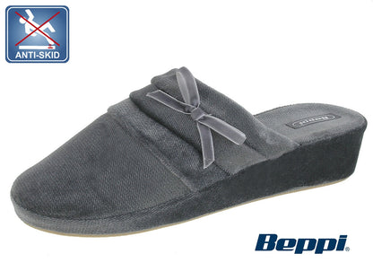 Pantuflas de interior para mujer Beppi gris-2187760