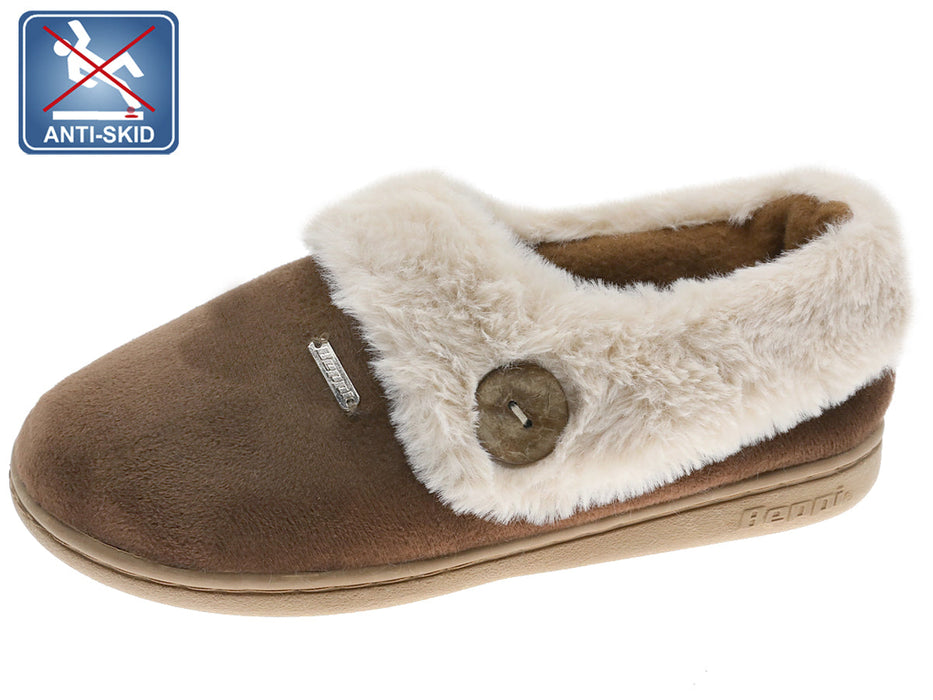 Pantufa Mulher Castanho Beppi-2188100