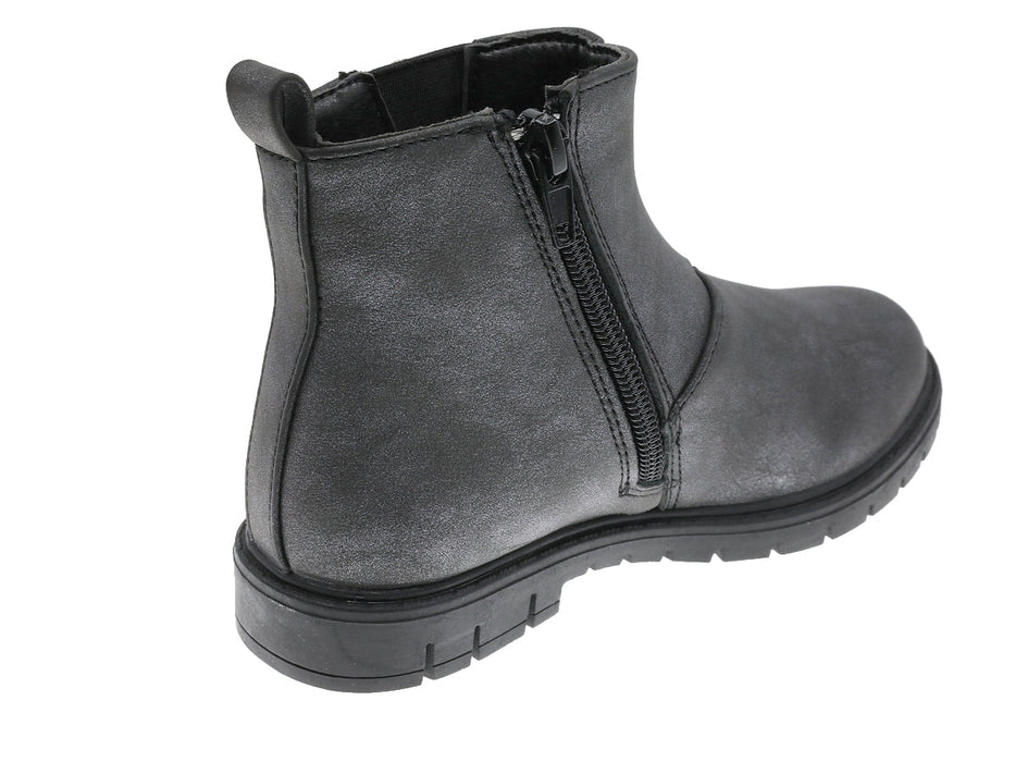 Bota Casual Infantil Prateado Beppi-2188870