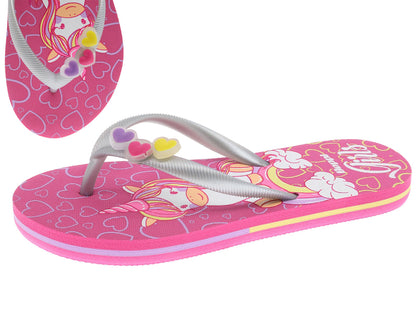 Beppi chanclas de dedo plateadas para jóvenes-2190581