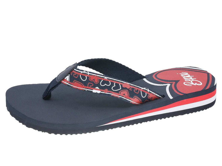 Chinelo Meter Dedo Mulher Azul Beppi-2190660