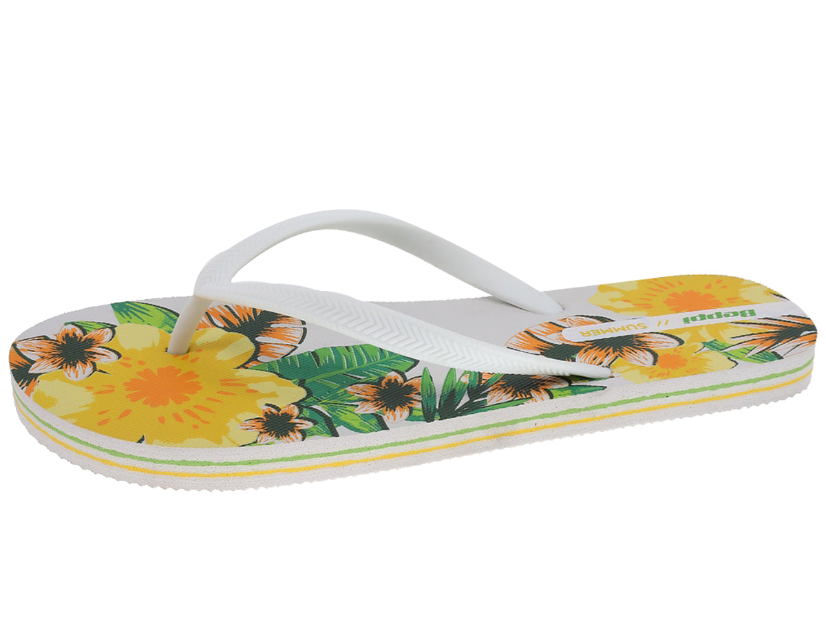 Beppi Chanclas Meter blancas para mujer-2190692