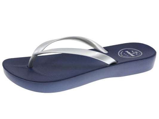 Beppi Chanclas plateadas para mujer-2191980