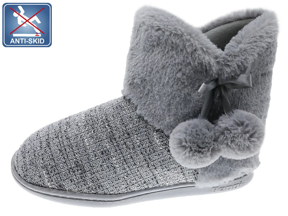 Beppi-2193040 Women's Grey Slippers