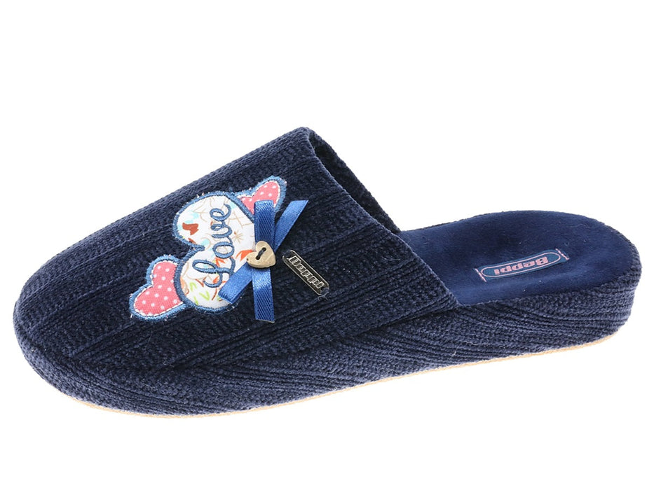 Chinelo Interior Mulher Azul Beppi-2193711