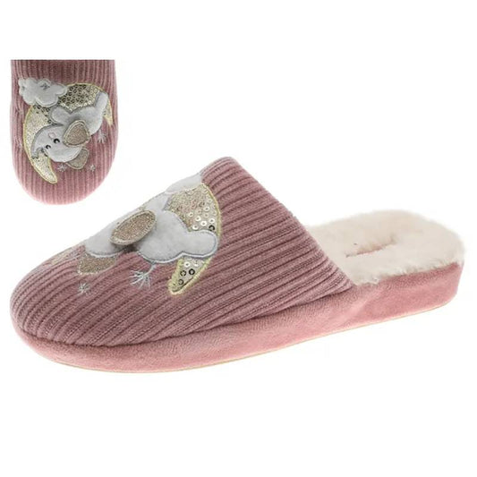 Chinelo Interior Mulher Rosa Beppi-2193841
