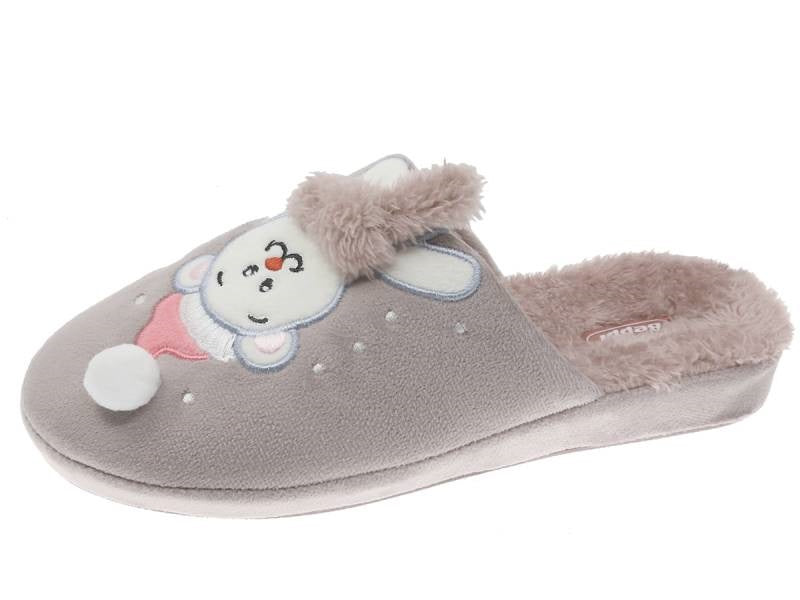 Zapatilla de interior para mujer Beppi rosa-2193890