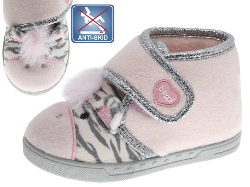 Pantufa Infantil Rosa Beppi-2194410