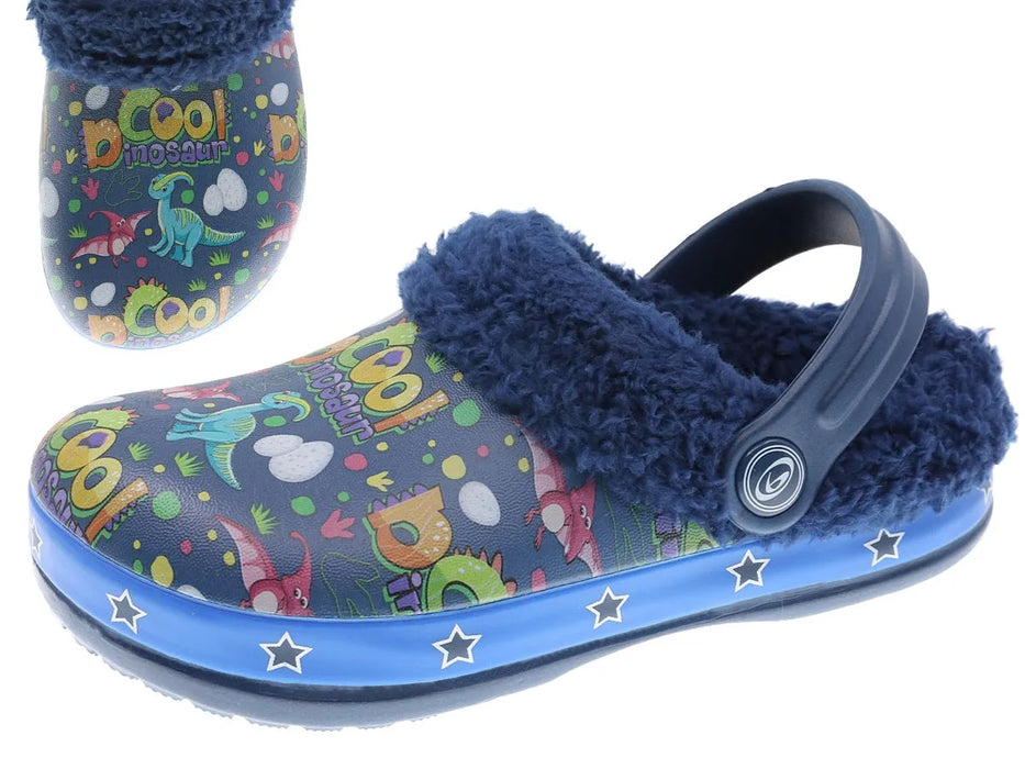 Beppi Blue Children's Comfort Clogs-2194540