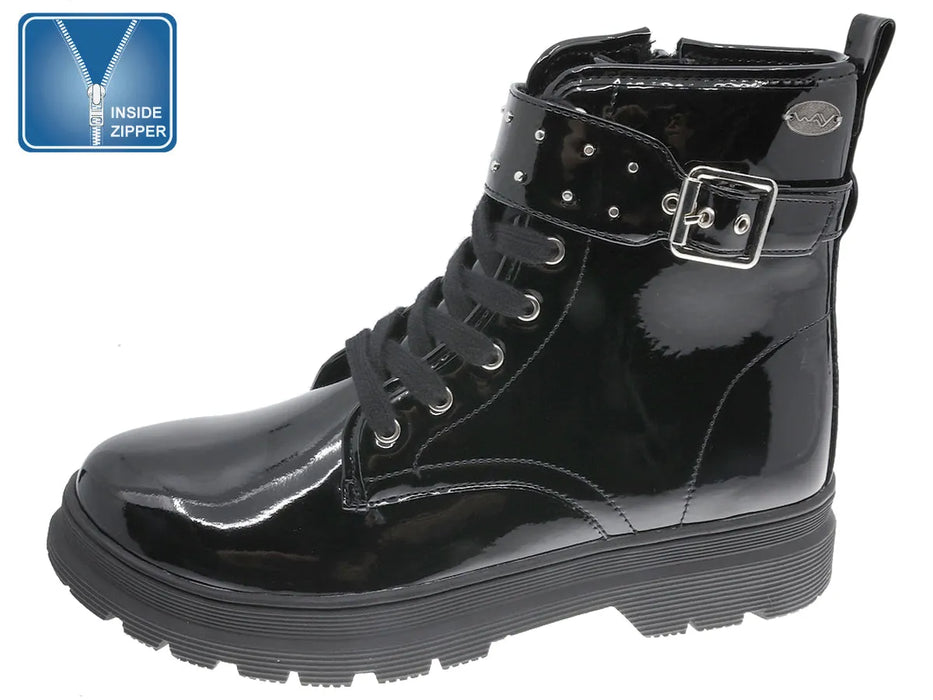 Bota Casual Juvenil Preto Beppi-2195071