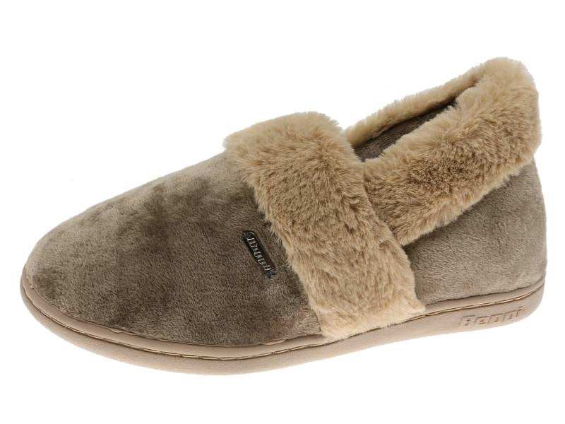 Pantufa Mulher Bege Beppi-2195781