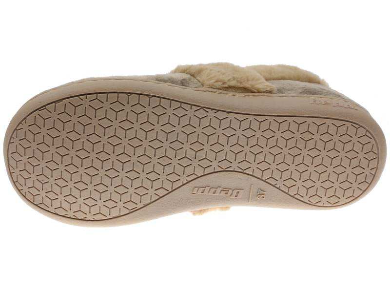 Pantufa Mulher Bege Beppi-2195781