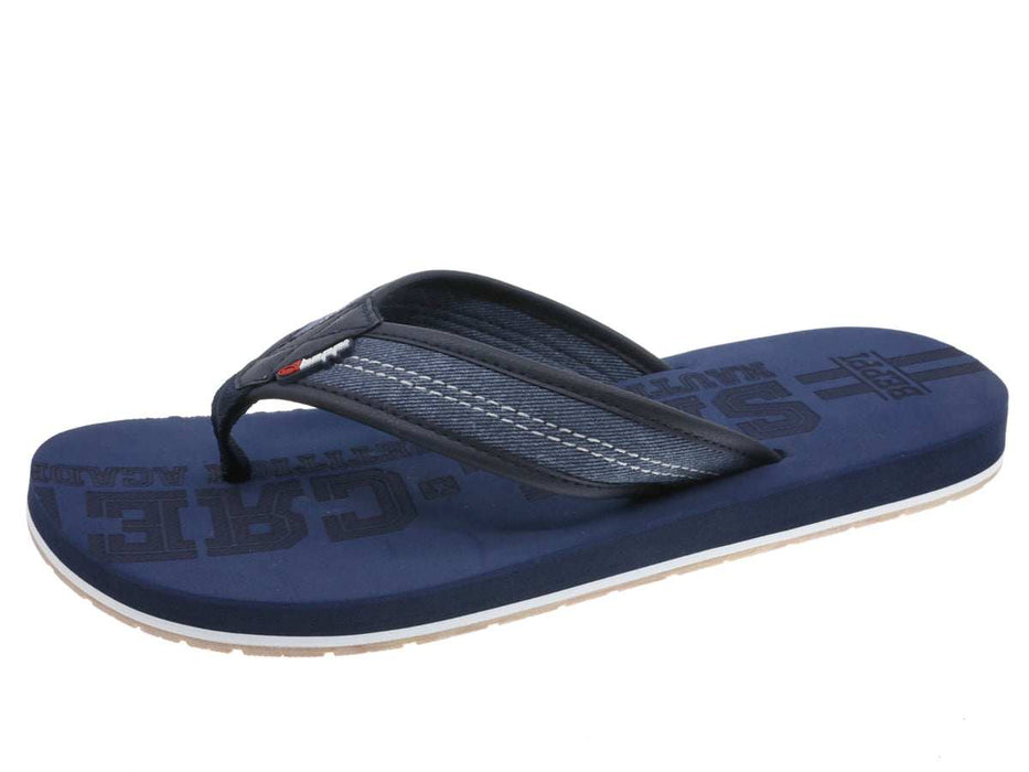 Chinelo Meter Dedo Homem Azul Beppi-2196380