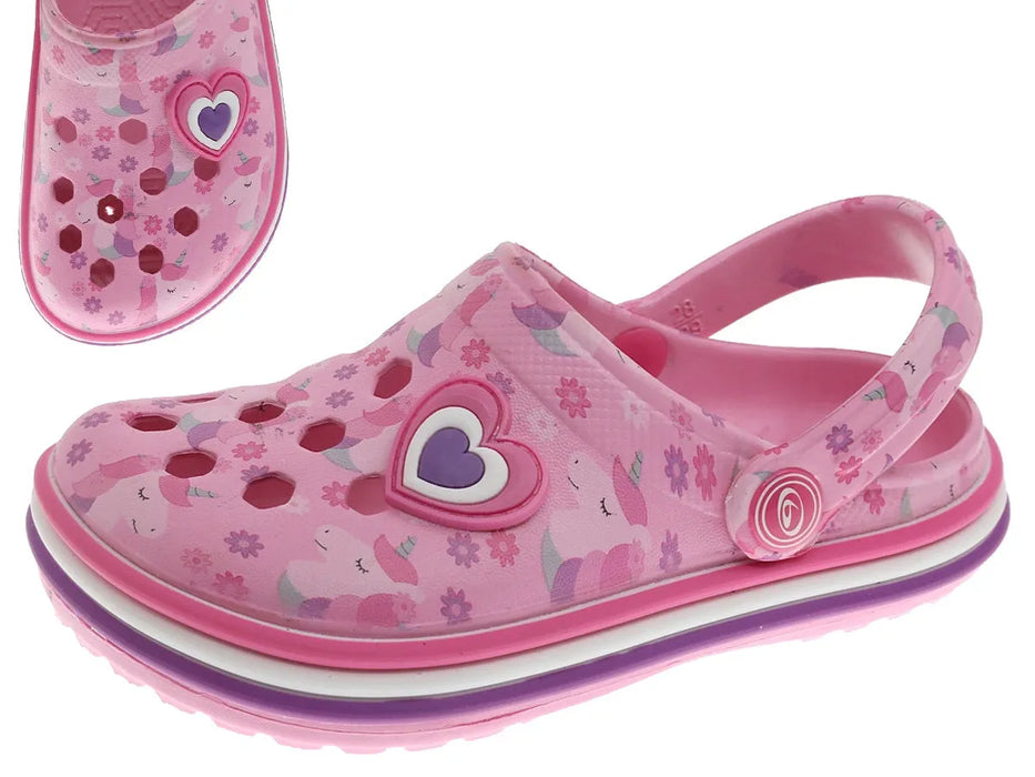 Beppi-2197980 Pink Children's Comfort Clogs