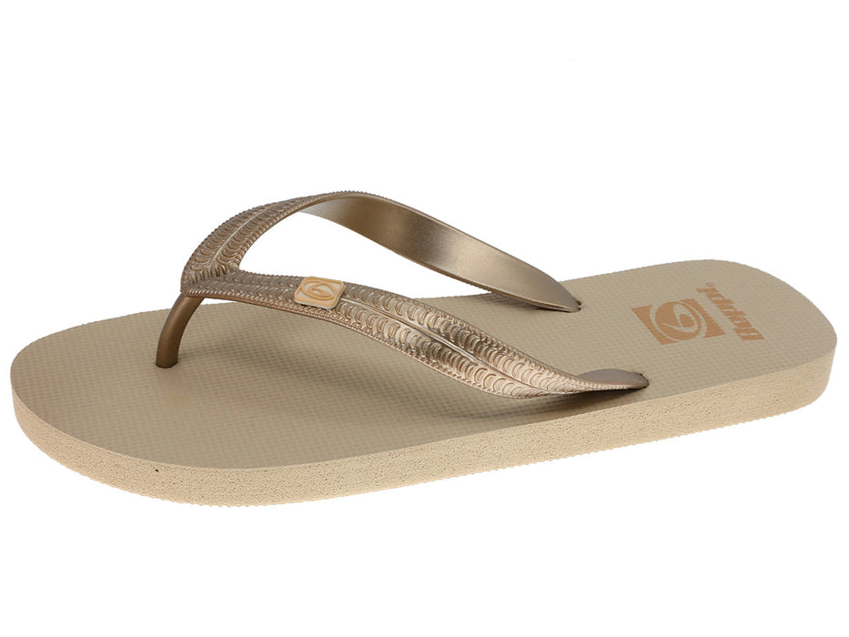 Chinelo Meter Dedo Mulher Dourado Beppi-2198592