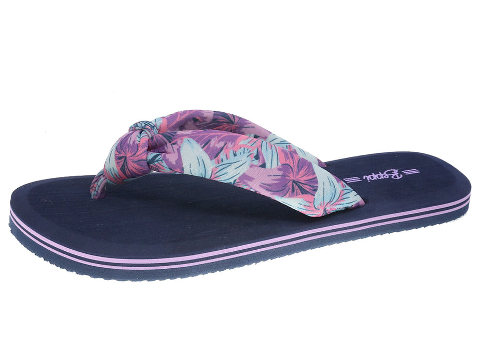 Chinelo Meter Dedo Mulher Azul Beppi-2199401