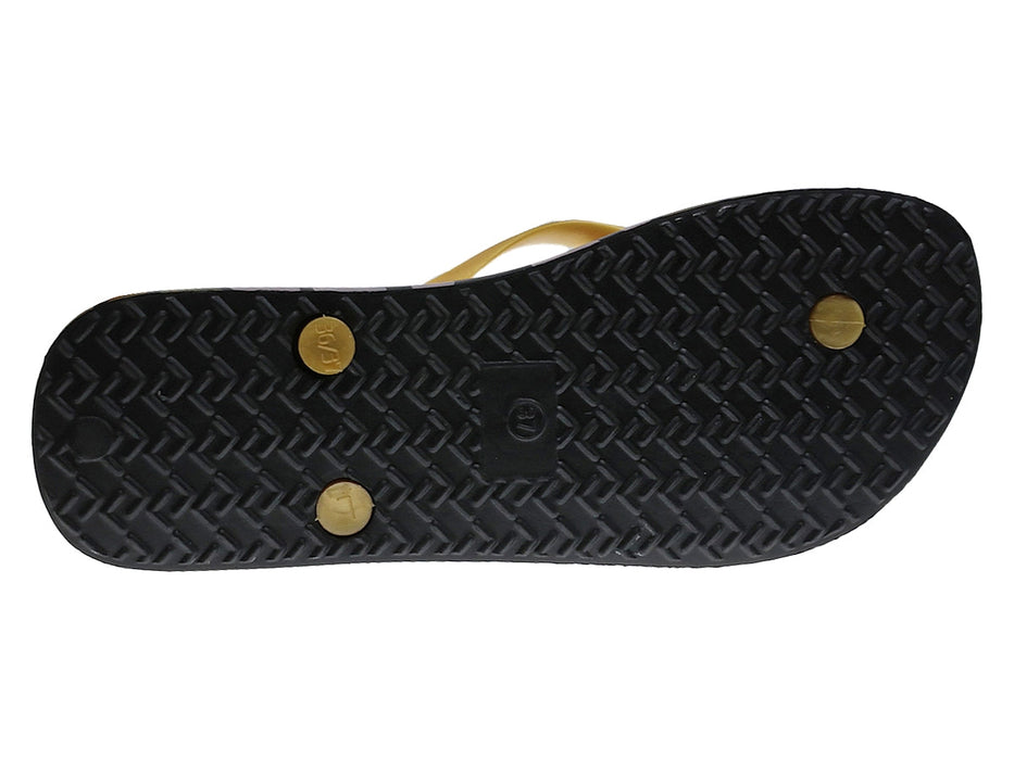 Chinelo Meter Dedo Mulher Dourado Beppi-2199531