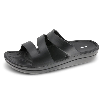 Chinelo Com Cunha Mulher Preto Beppi-2199640