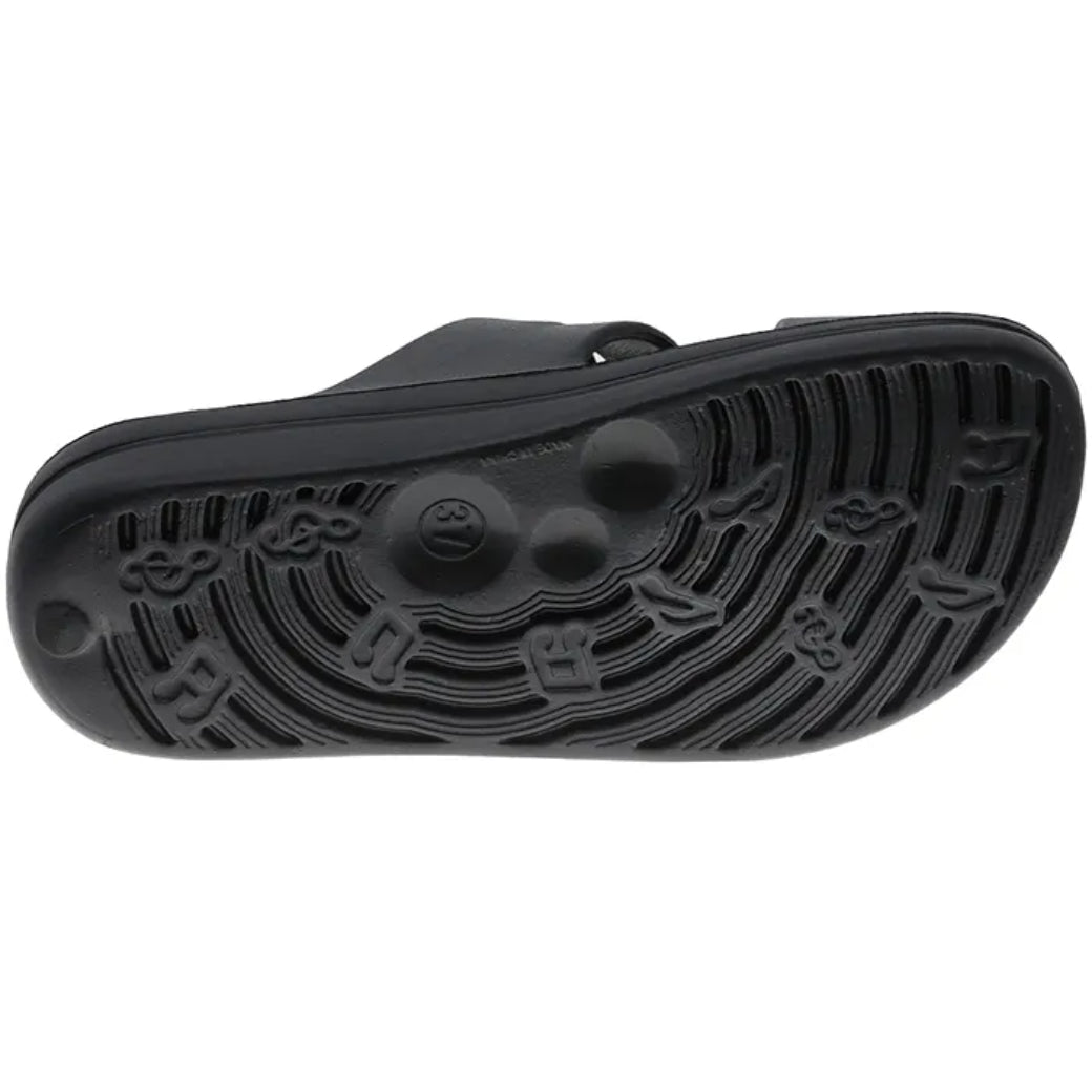 Chinelo Com Cunha Mulher Preto Beppi-2199640