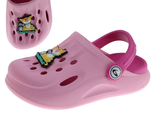 Zuecos Confort Infantiles Rosa Beppi-2201050