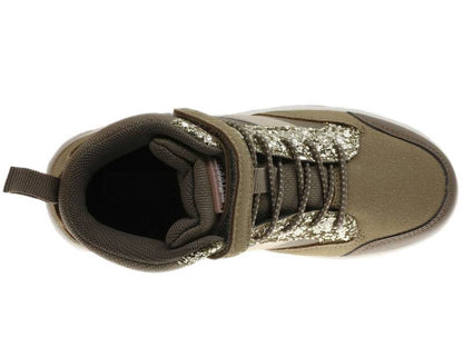 Zapatillas de deporte con bota juvenil marrón Beppi-2203120