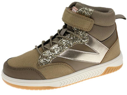 Zapatillas de deporte con bota juvenil marrón Beppi-2203120