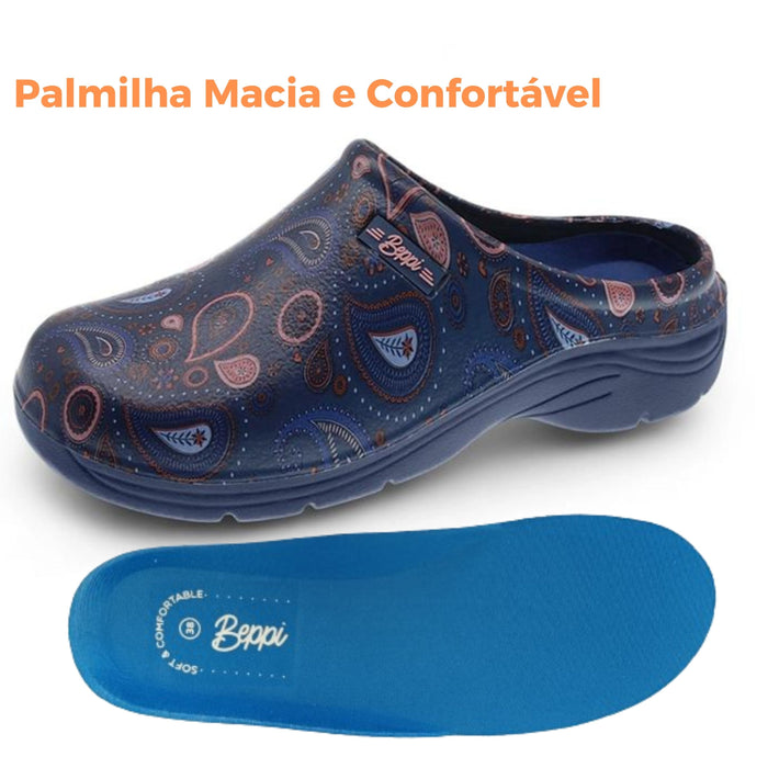 Comfort Clogs for Women in Blue Beppi-2303340