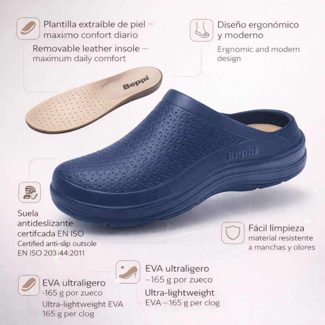 Socas Conforto Mulher Azul Beppi-2203670