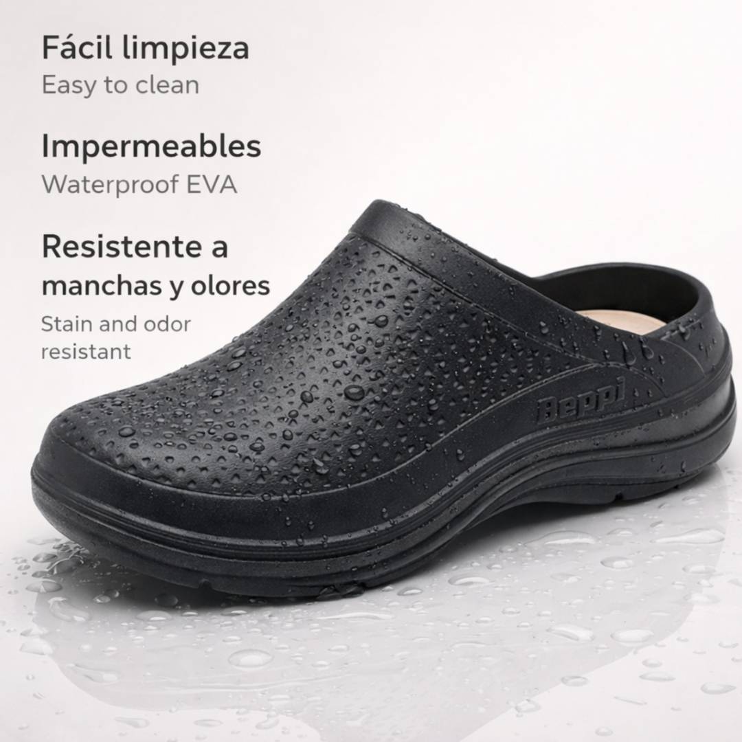 Comfort Clogs for Women in Black Beppi-2203671